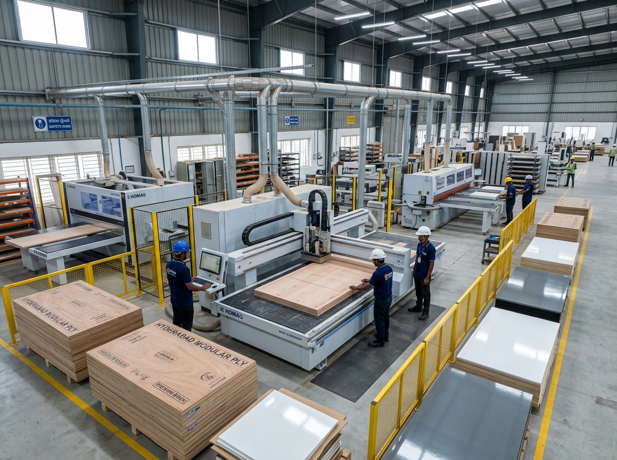 Anjani Infra German CNC Panel Processing & Modular Factory - Unit 1